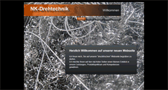 Desktop Screenshot of nk-drehtechnik.de